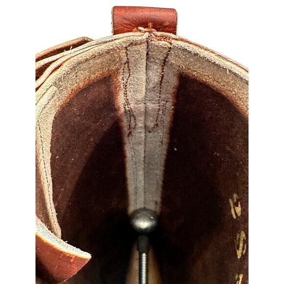 Gokey USA Vintage 'Botte Sauvage' Snake Proof 17" Boots Men Size 8.5 B-Excellent - Picture 11 of 16